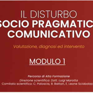 Disturbo Socio Pragmatico Comunicativo