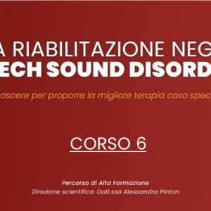 SPEECH SOUND DISORDERS - Corso 6 | Consapevolezza fonologica: Favorire le prime fasi dell'alfabetizzazione per i bambini con disturbo del linguaggio